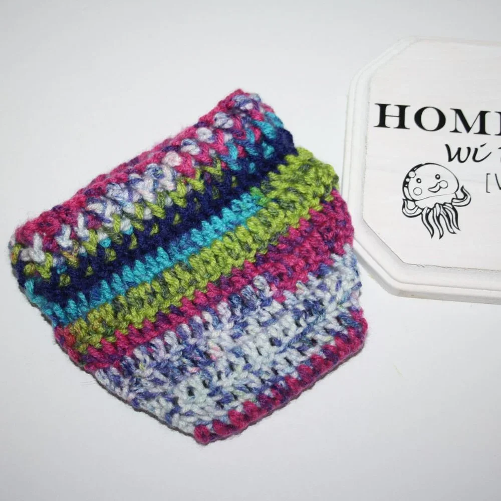 🌈 CROCHET DIAPER COVER · NEWBORN–3 MO 🌈